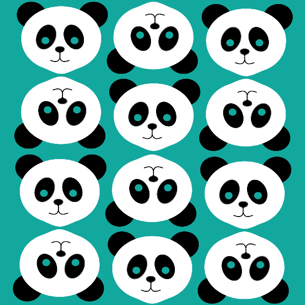 Panda pattern