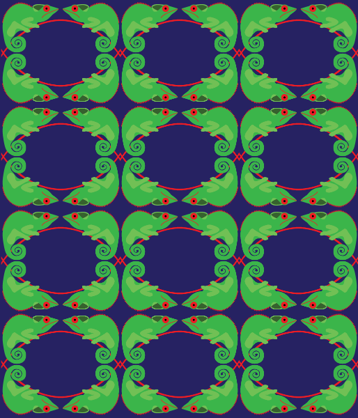 Chameleon pattern