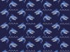 Shark and waves pattern